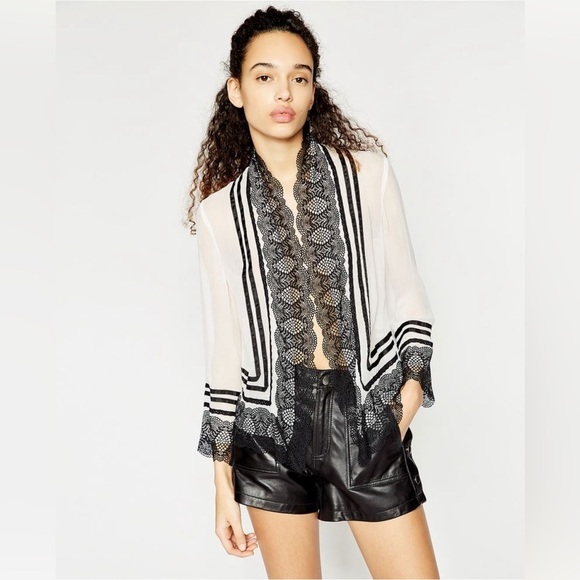 The Kooples Tops - The Kooples Crepe Jacket 100% Silk
